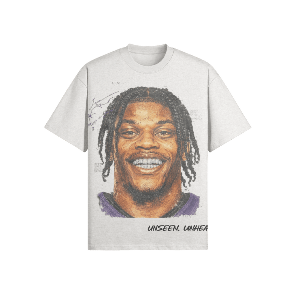 UU X MVP OVERSIZED TEE - UNSEEN. UNHEARD.