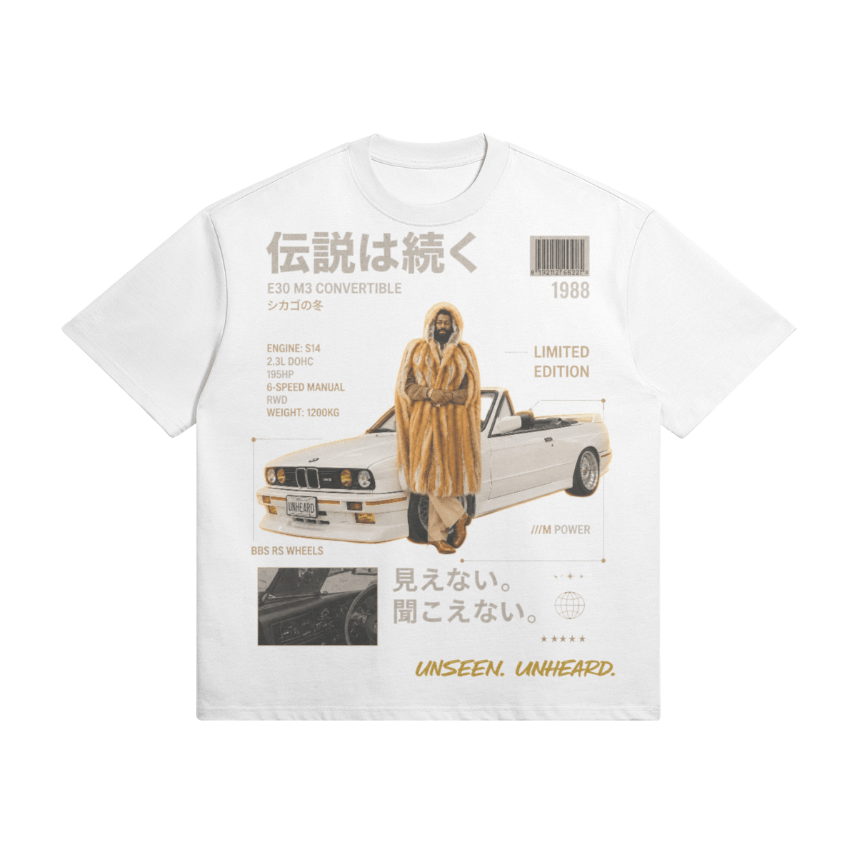 UU X TEDDY P LIMITED EDITION OVERSIZED - UNSEEN. UNHEARD.