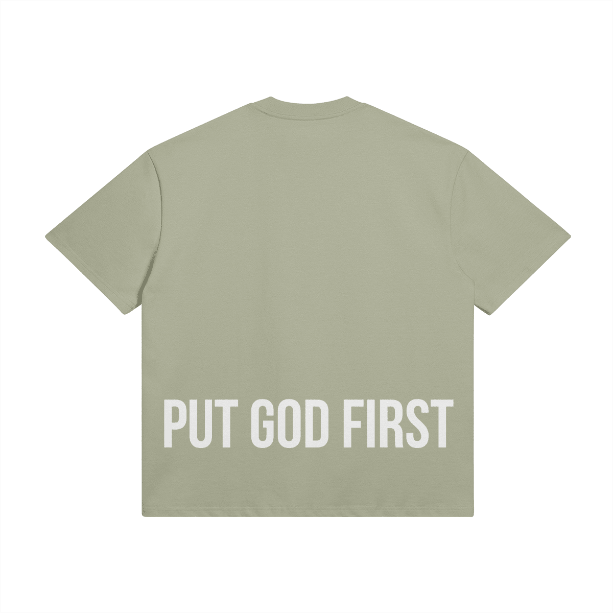 WALKING TESTIMONY OVERSIZED TEE - UNSEEN. UNHEARD.