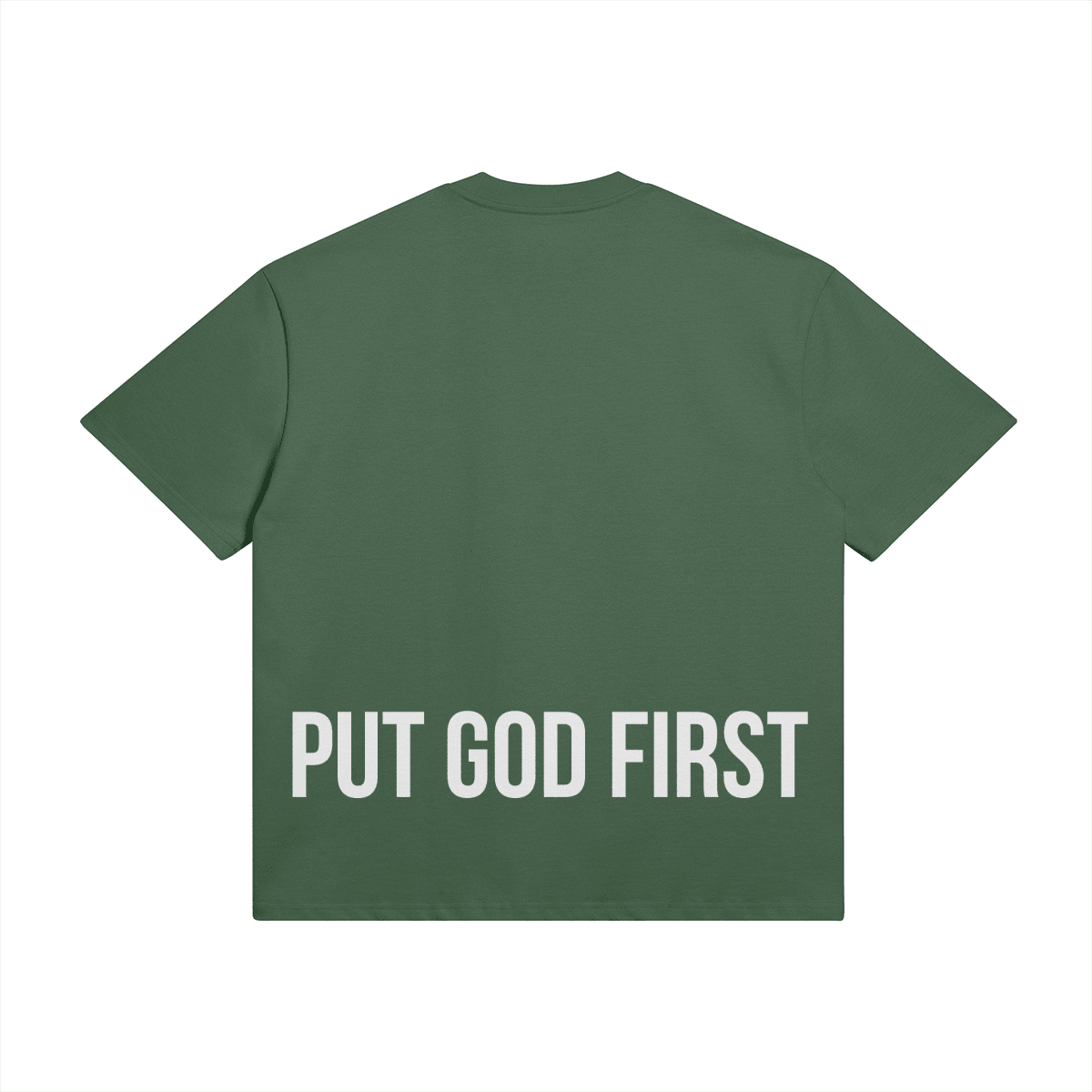 WALKING TESTIMONY OVERSIZED TEE - UNSEEN. UNHEARD.