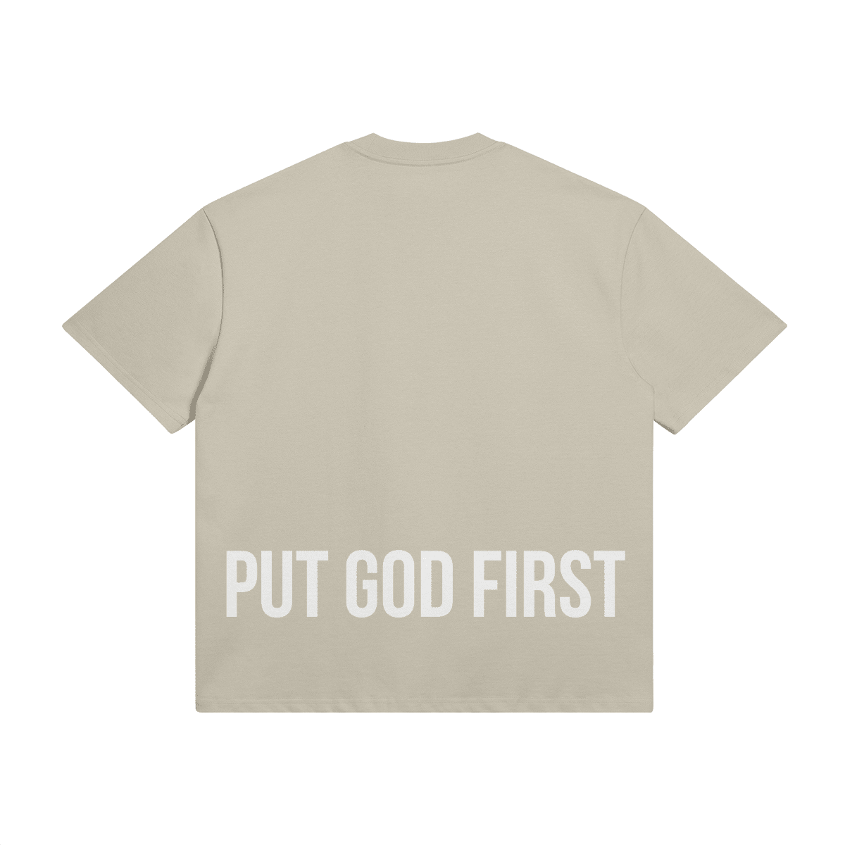 WALKING TESTIMONY OVERSIZED TEE - UNSEEN. UNHEARD.
