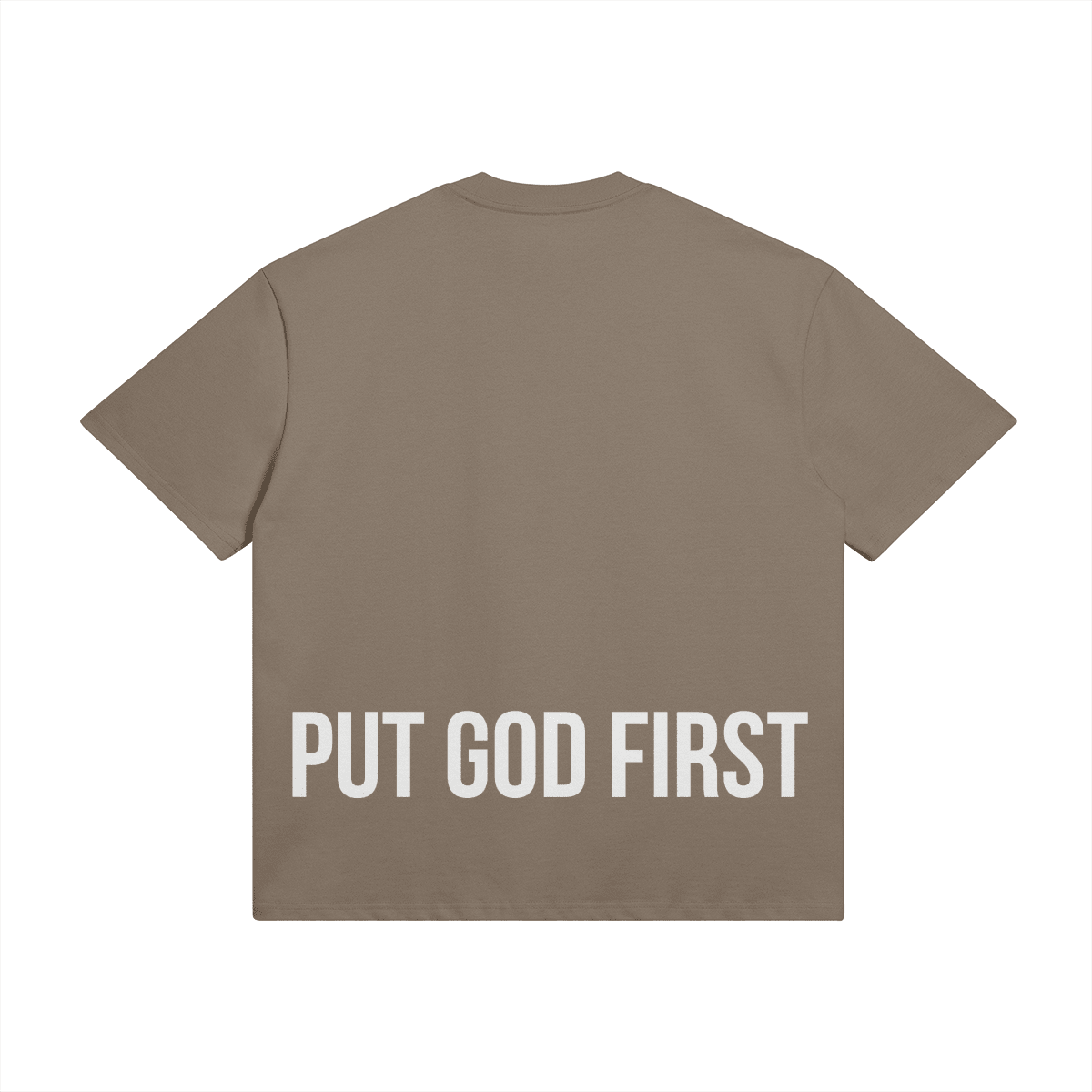 WALKING TESTIMONY OVERSIZED TEE - UNSEEN. UNHEARD.
