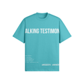 WALKING TESTIMONY OVERSIZED TEE - UNSEEN. UNHEARD.