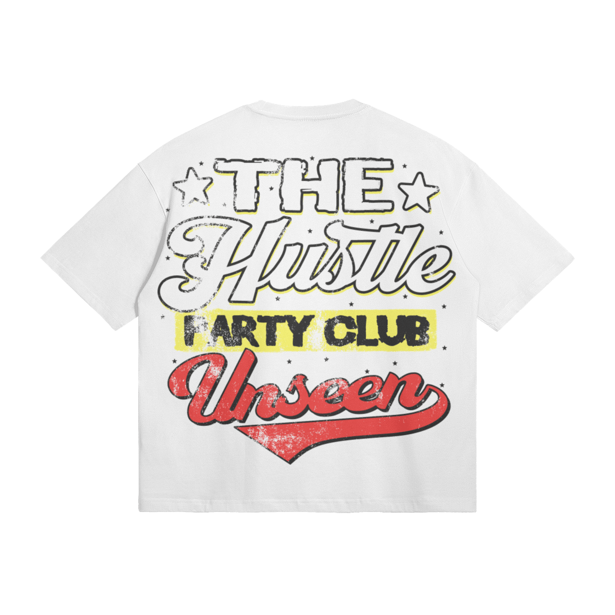 WELCOME TO THE FUTURE BOXY TEE. - UNSEEN. UNHEARD.