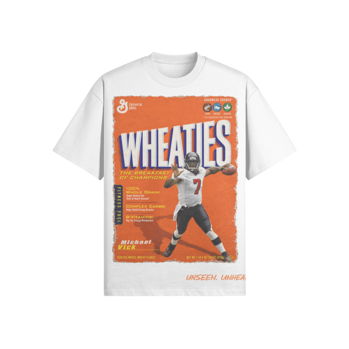 WHEATIES VICK OVERSIZED. - UNSEEN. UNHEARD.