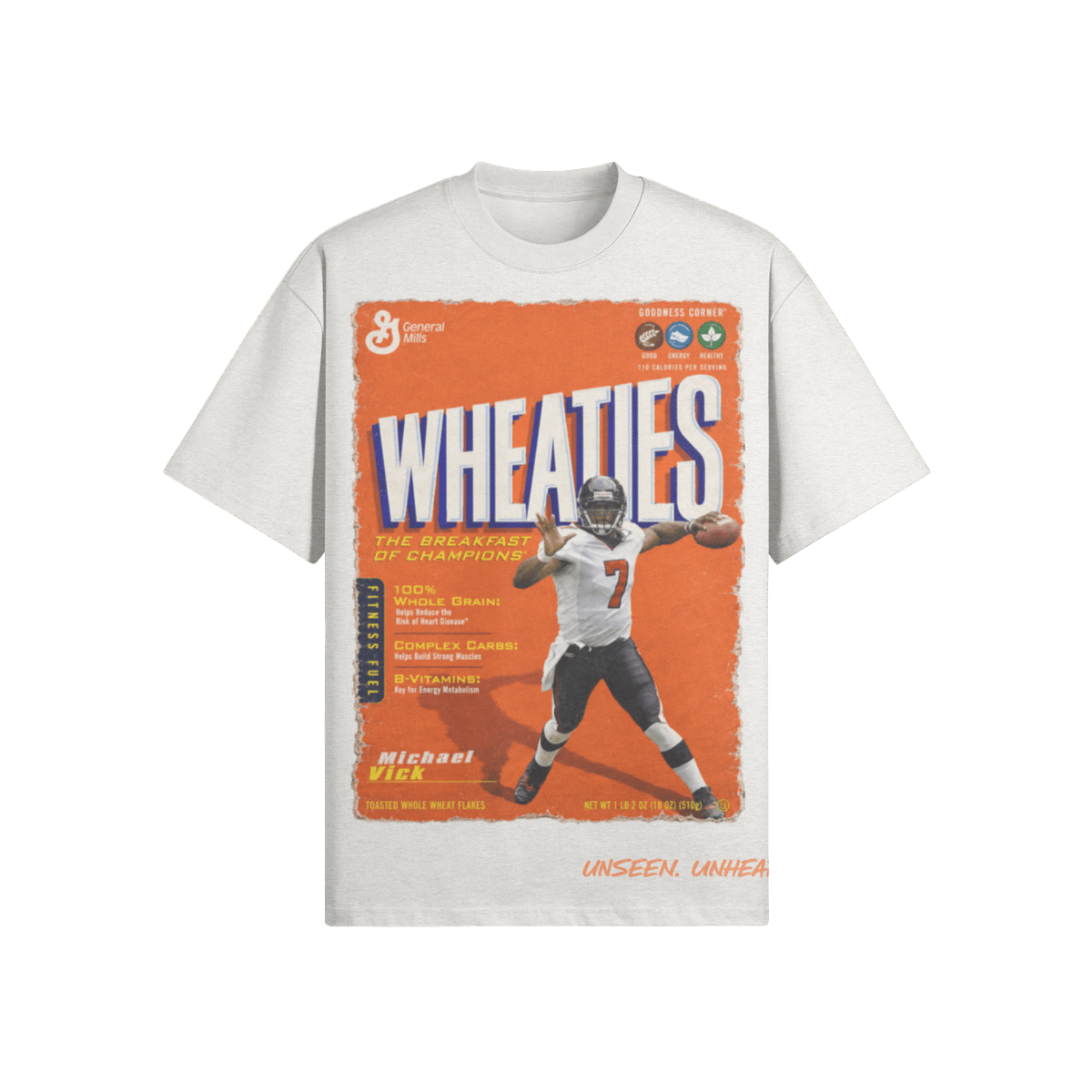 WHEATIES VICK OVERSIZED. - UNSEEN. UNHEARD.
