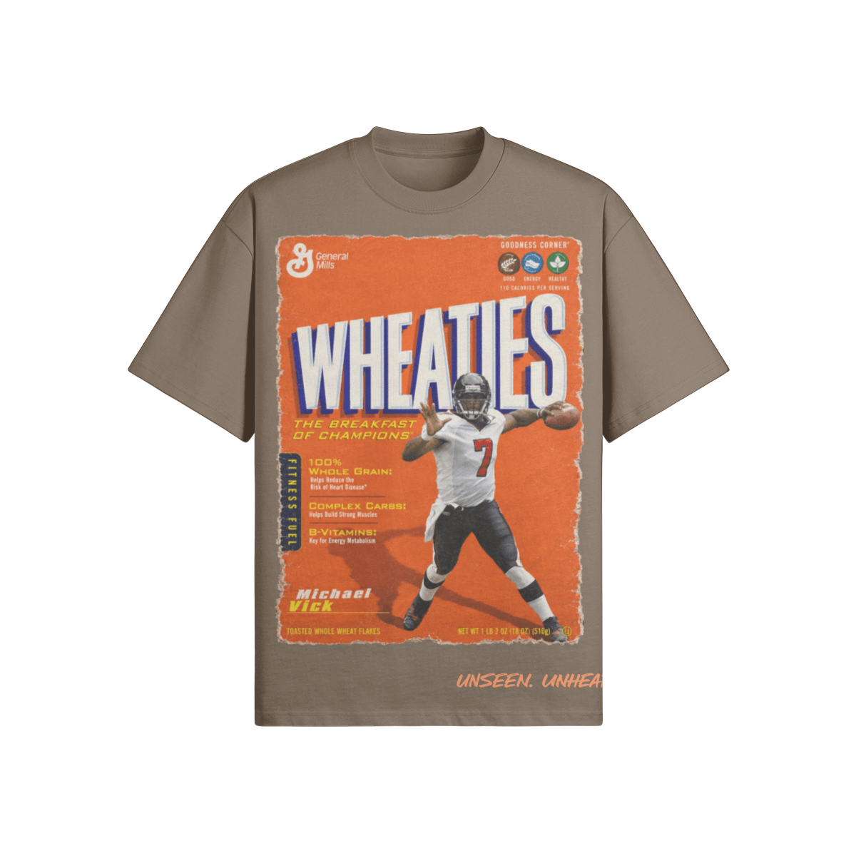 WHEATIES VICK OVERSIZED. - UNSEEN. UNHEARD.