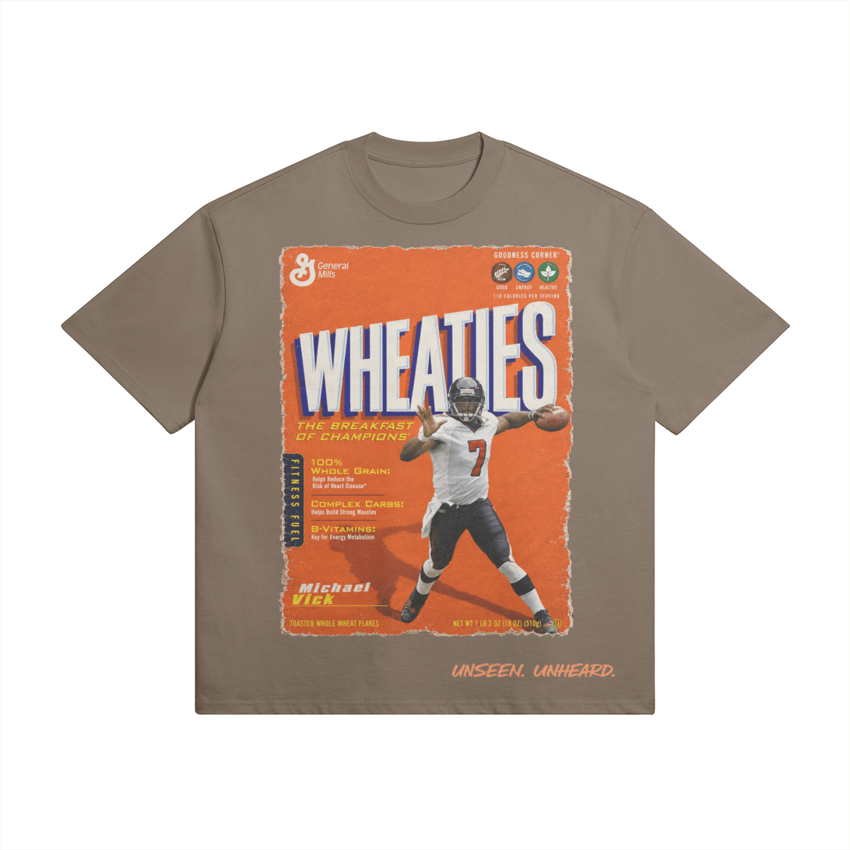 WHEATIES VICK OVERSIZED. - UNSEEN. UNHEARD.