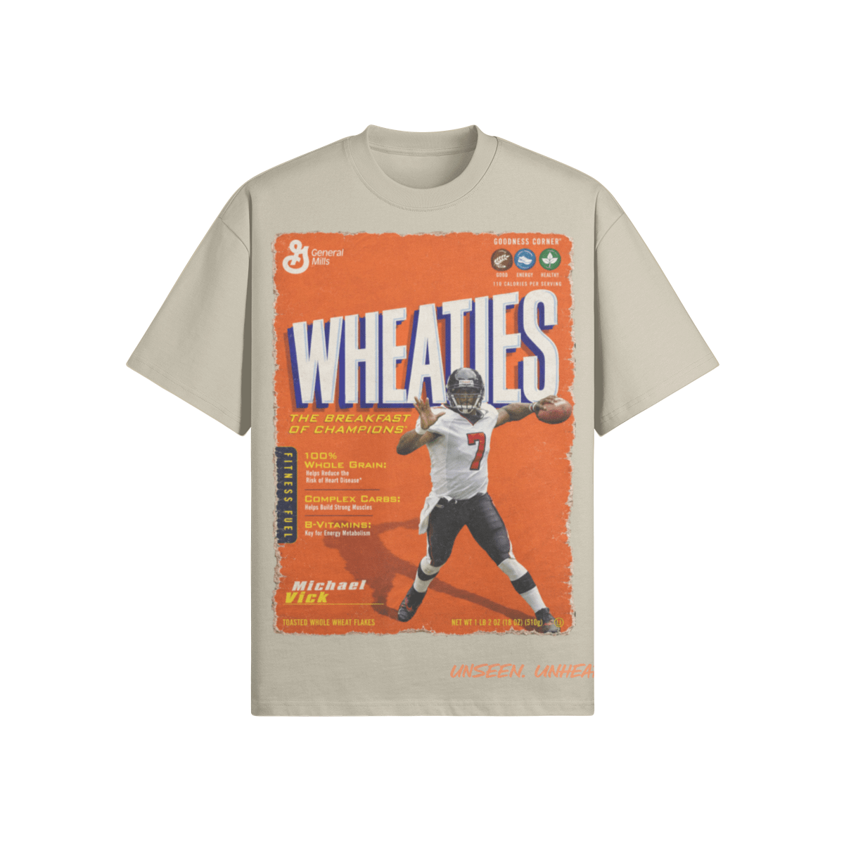 WHEATIES VICK OVERSIZED. - UNSEEN. UNHEARD.