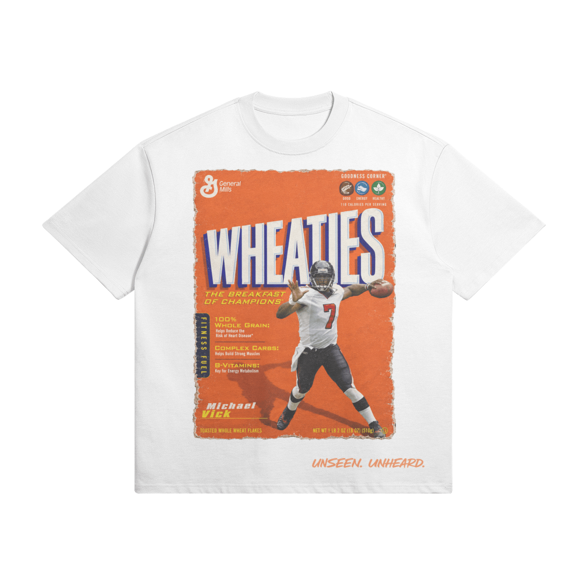 WHEATIES VICK OVERSIZED. - UNSEEN. UNHEARD.