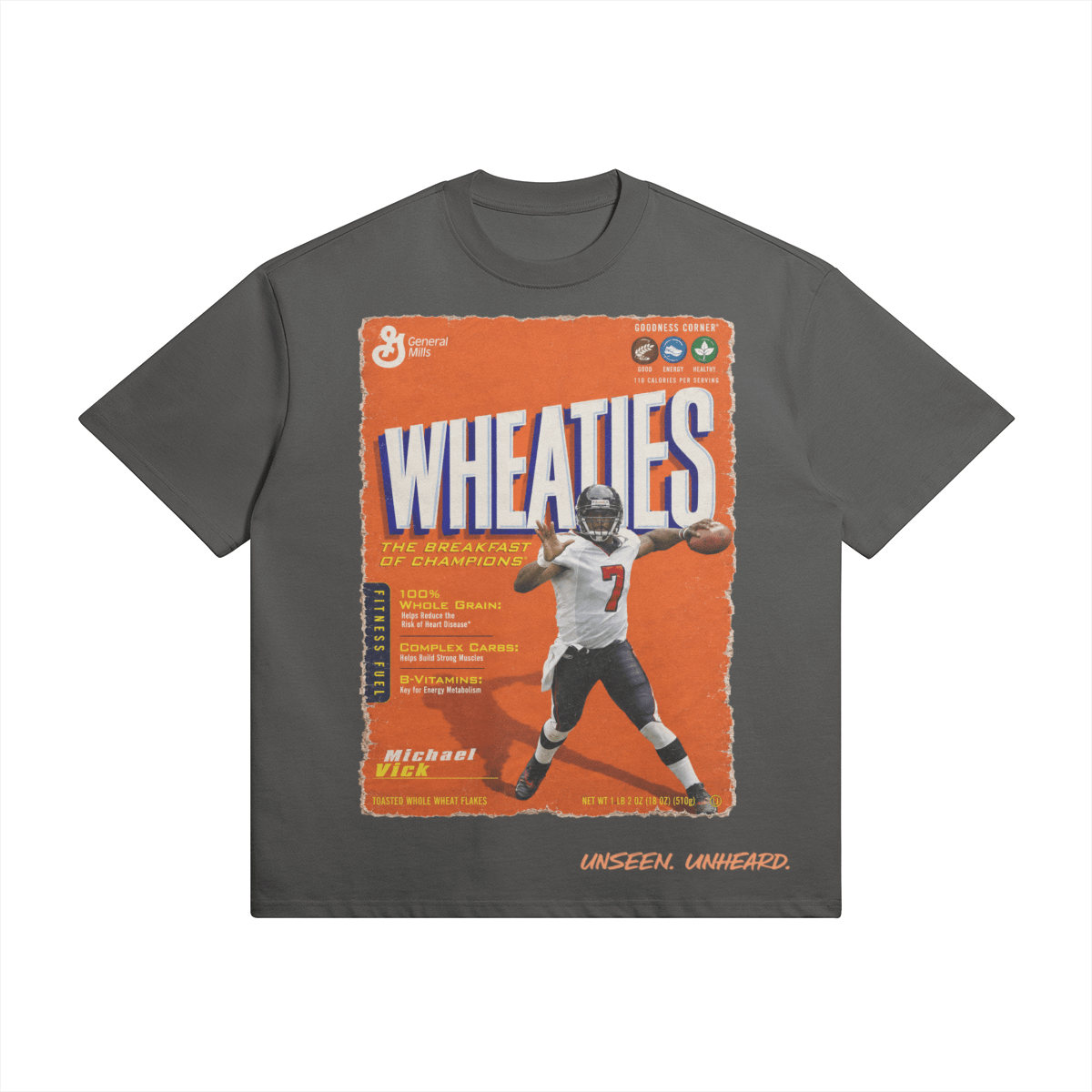 WHEATIES VICK OVERSIZED. - UNSEEN. UNHEARD.