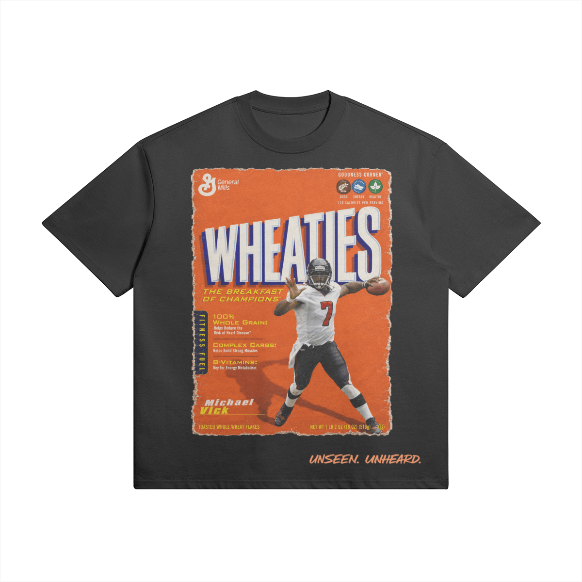 WHEATIES VICK OVERSIZED. - UNSEEN. UNHEARD.