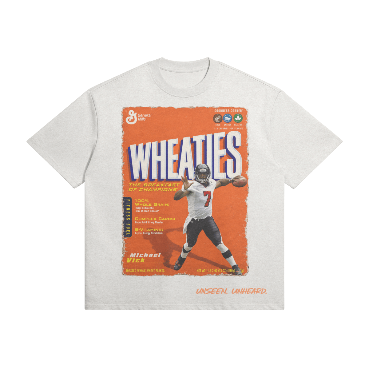 WHEATIES VICK OVERSIZED. - UNSEEN. UNHEARD.
