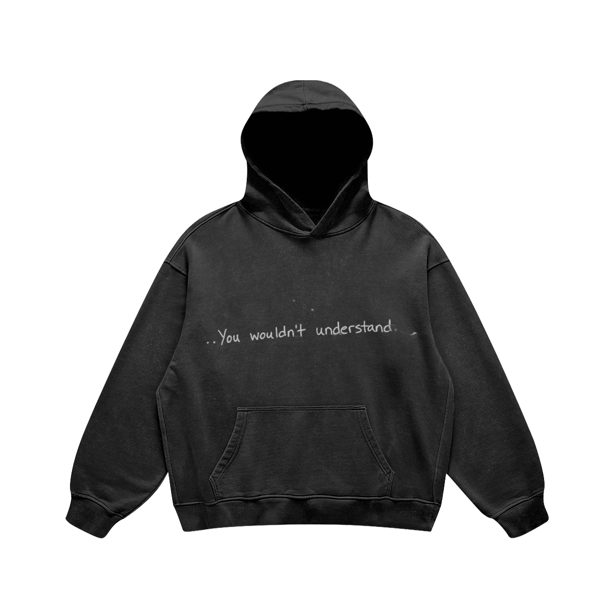 YWU SUPER HEAVYWEIGHT HOODIE. - UNSEEN. UNHEARD.
