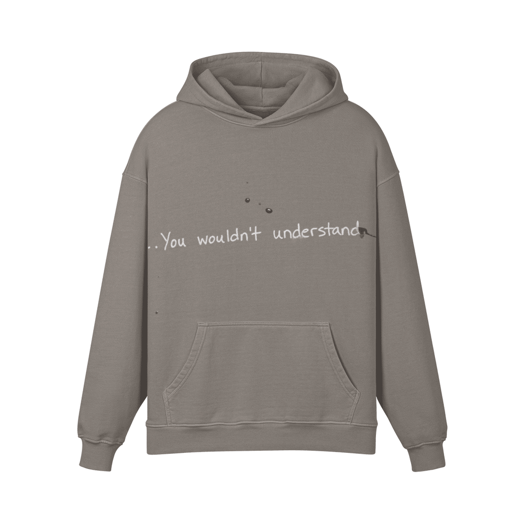 YWU SUPER HEAVYWEIGHT HOODIE. - UNSEEN. UNHEARD.