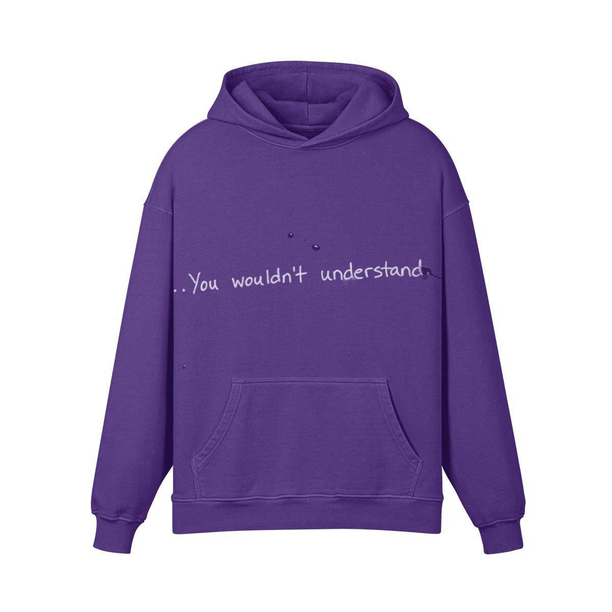 YWU SUPER HEAVYWEIGHT HOODIE. - UNSEEN. UNHEARD.