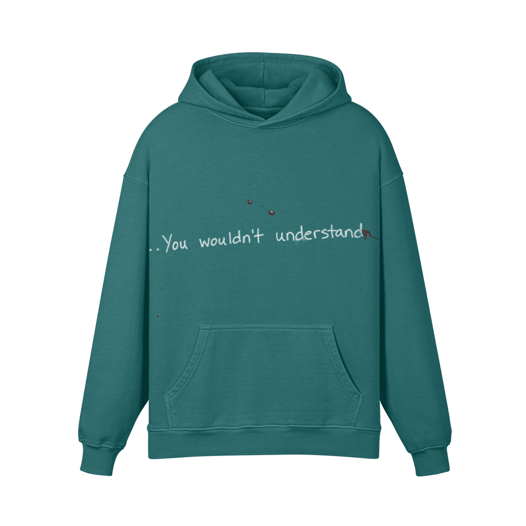 YWU SUPER HEAVYWEIGHT HOODIE. - UNSEEN. UNHEARD.