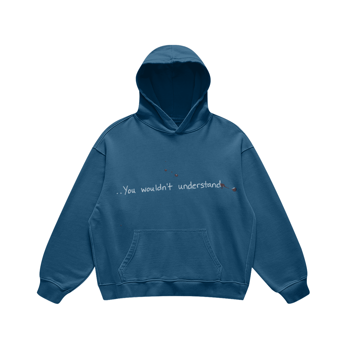 YWU SUPER HEAVYWEIGHT HOODIE. - UNSEEN. UNHEARD.