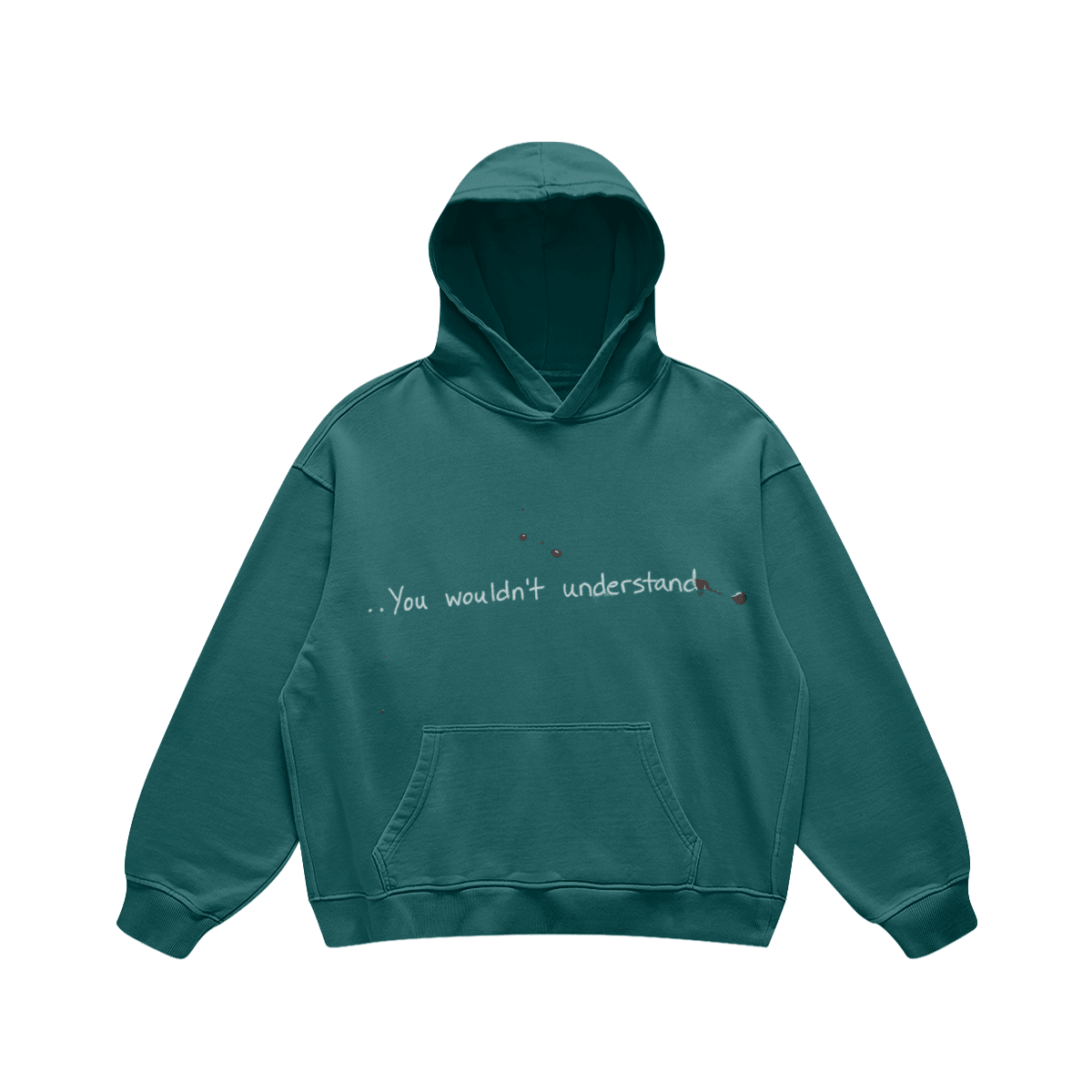 YWU SUPER HEAVYWEIGHT HOODIE. - UNSEEN. UNHEARD.