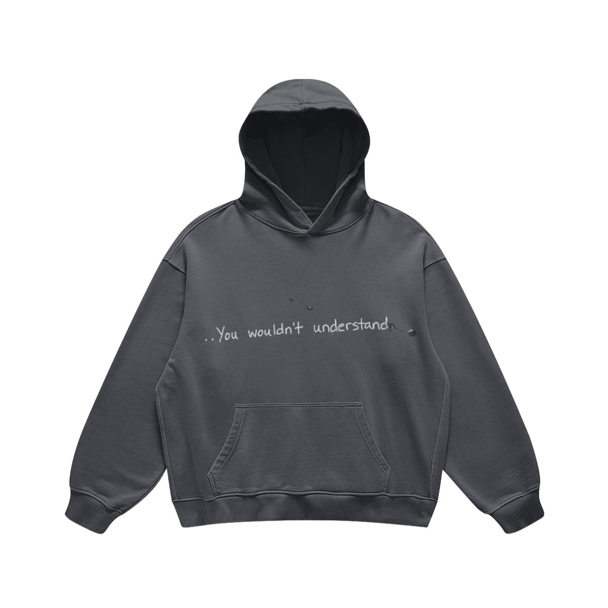 YWU SUPER HEAVYWEIGHT HOODIE. - UNSEEN. UNHEARD.