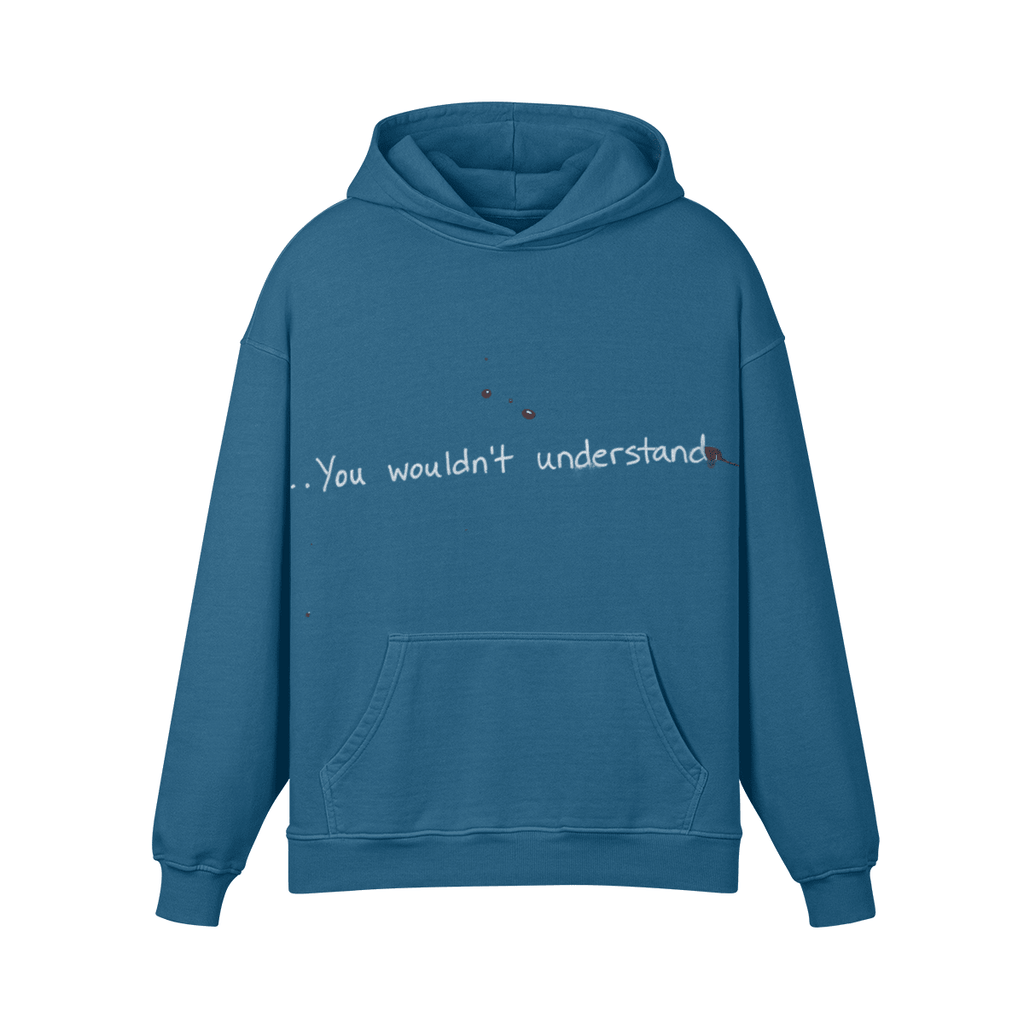 YWU SUPER HEAVYWEIGHT HOODIE. - UNSEEN. UNHEARD.