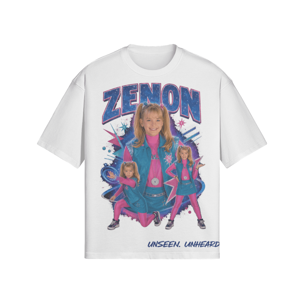 ZENON BOXY TEE - UNSEEN. UNHEARD.