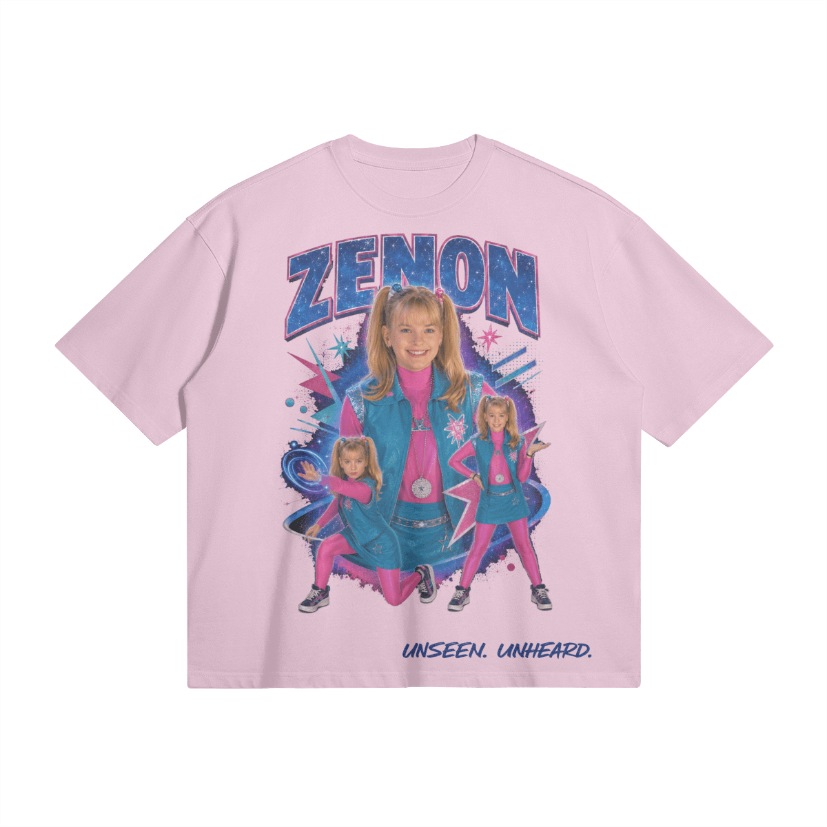 ZENON BOXY TEE - UNSEEN. UNHEARD.