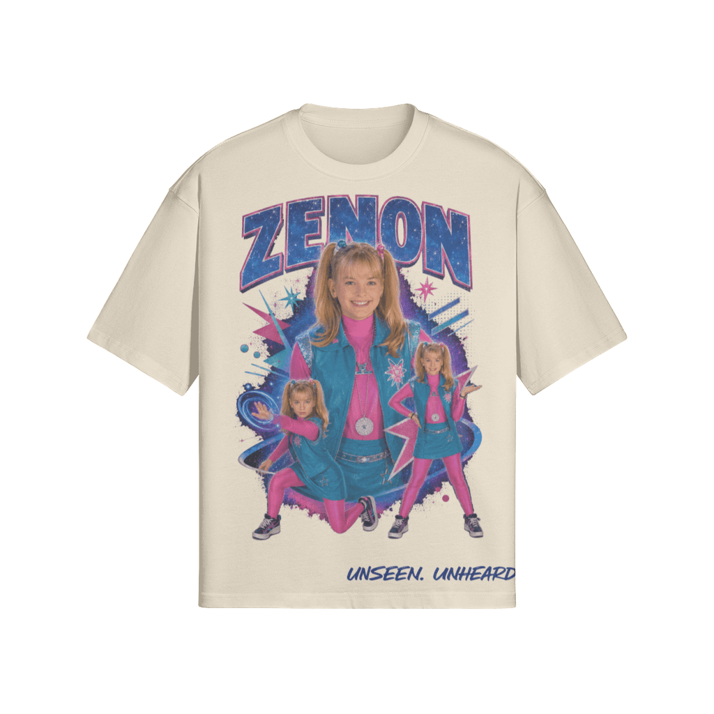 ZENON BOXY TEE - UNSEEN. UNHEARD.