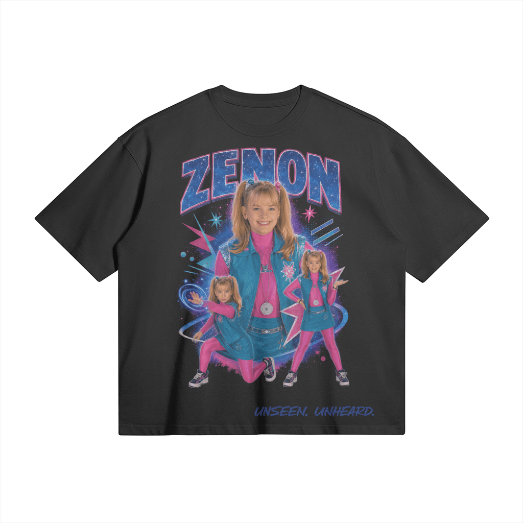 ZENON BOXY TEE - UNSEEN. UNHEARD.